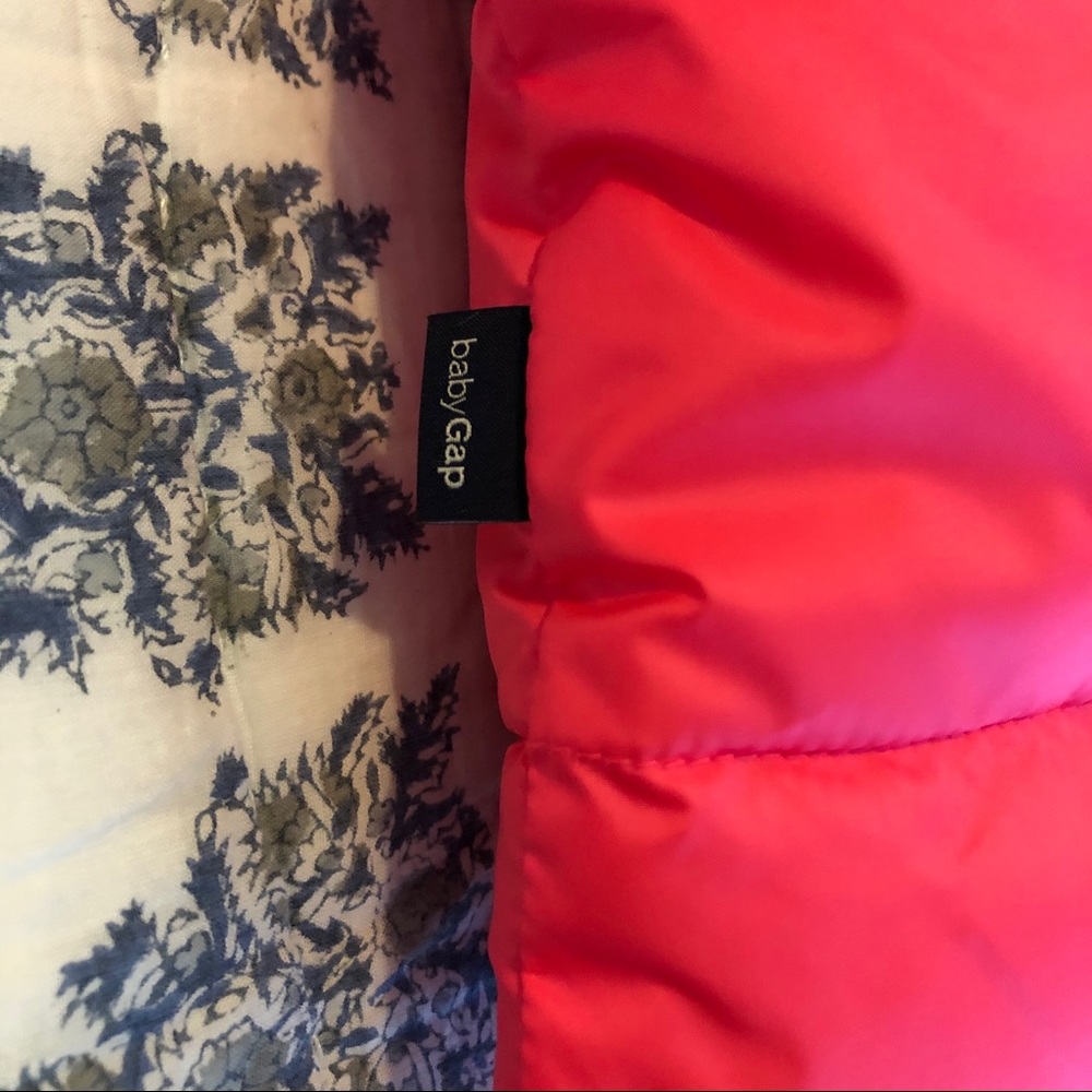 Baby Gap Pink Cold Control Max Coat Kimono 6-12M - Picture 7 of 11